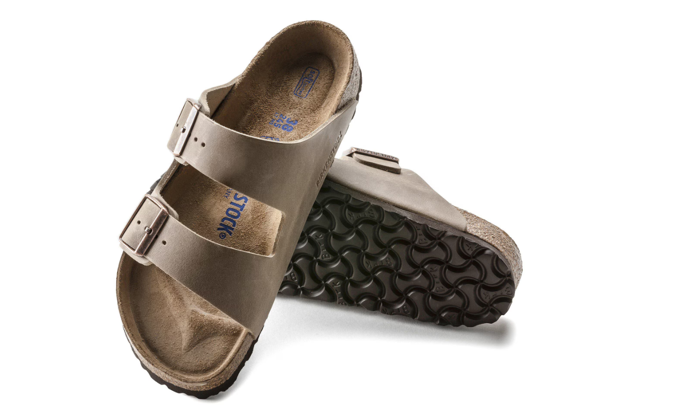 Birkenstock Arizona Soft Footbed Oiled Leather Tobacco Brown