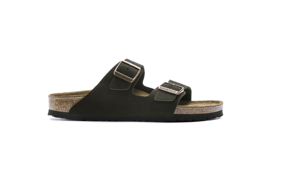 Birkenstock Arizona Soft Footbed Suede Leather Mocha