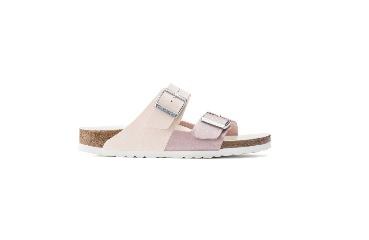 Birkenstock Arizona Split Birkibuc Birko-Flor Rose