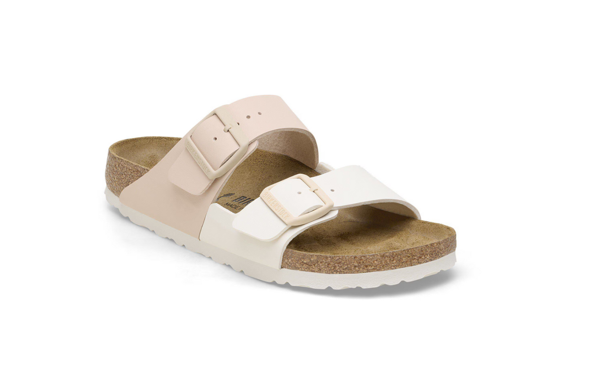 Birkenstock Arizona Split Birko-Flor Eggshell/New Beige