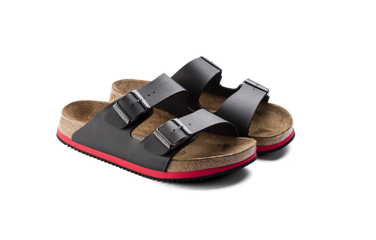 Birkenstock Arizona Super Grip Birko-Flor Black