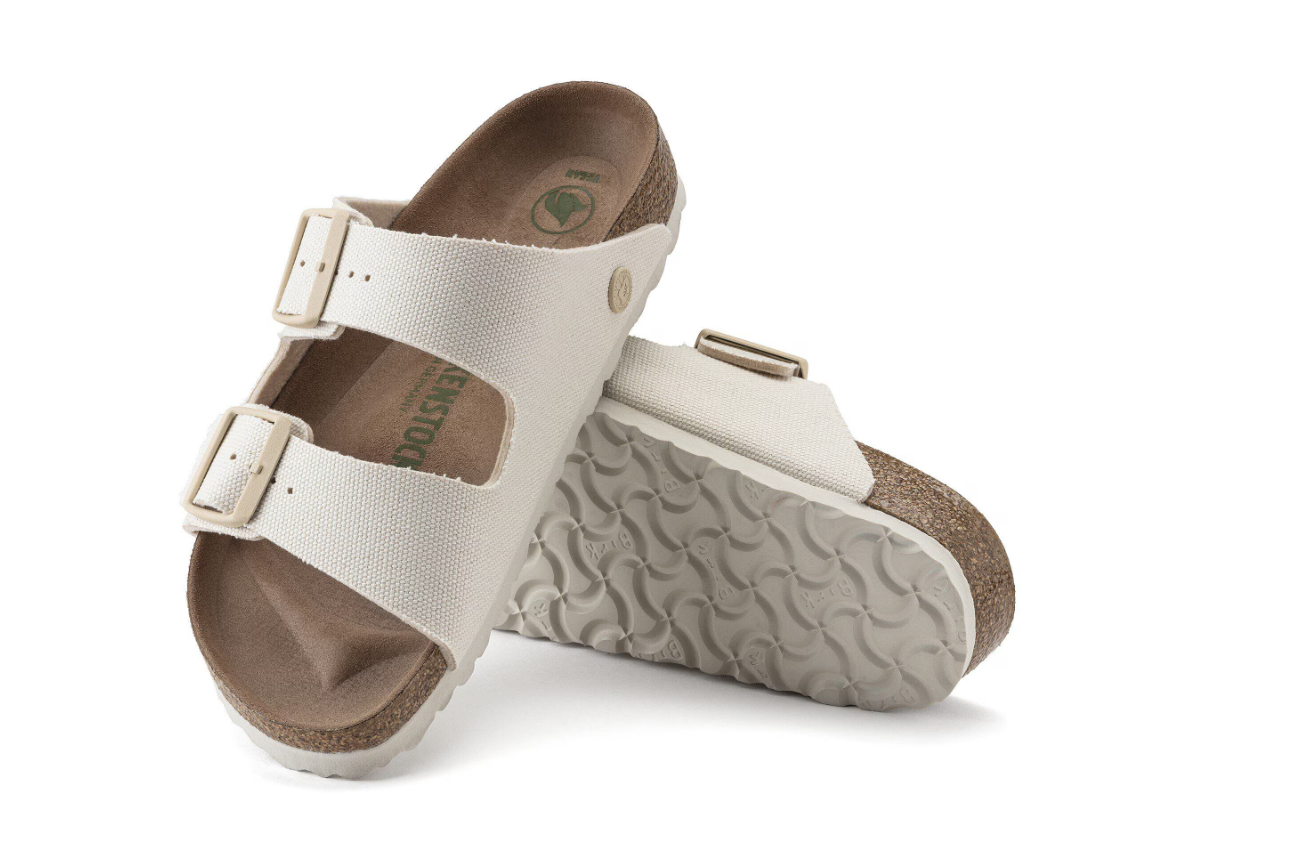 Birkenstock Arizona Vegan Textile Eggshell