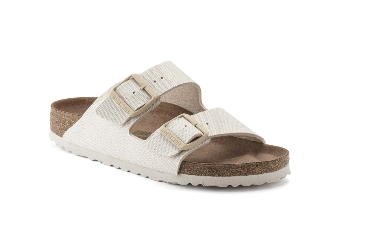 Birkenstock Arizona Vegan Textile Eggshell