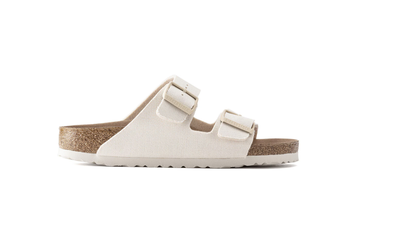 Birkenstock Arizona Vegan Textile Eggshell