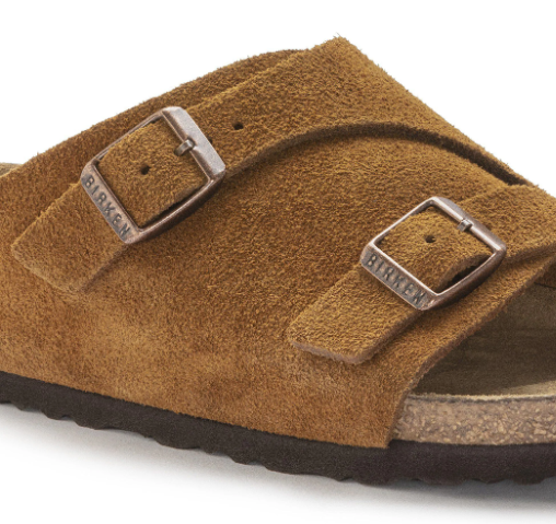 Birkenstock Zurich Suede Leather Mink