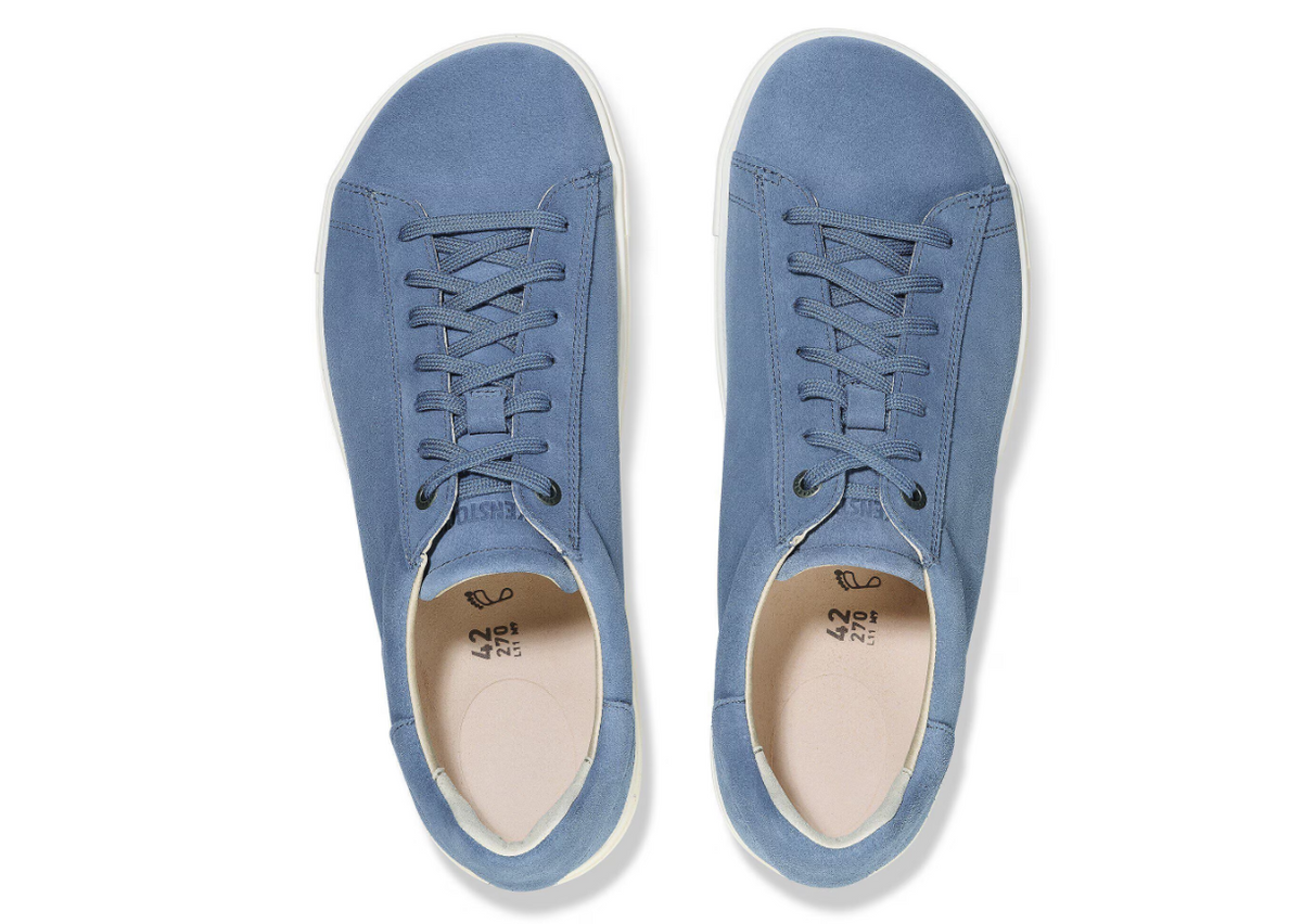 Birkenstock Bend Low Suede Leather Elemental Blue