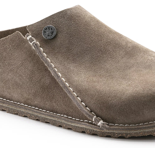 Birkenstock Zermatt Premium Suede Leather Gray Taupe