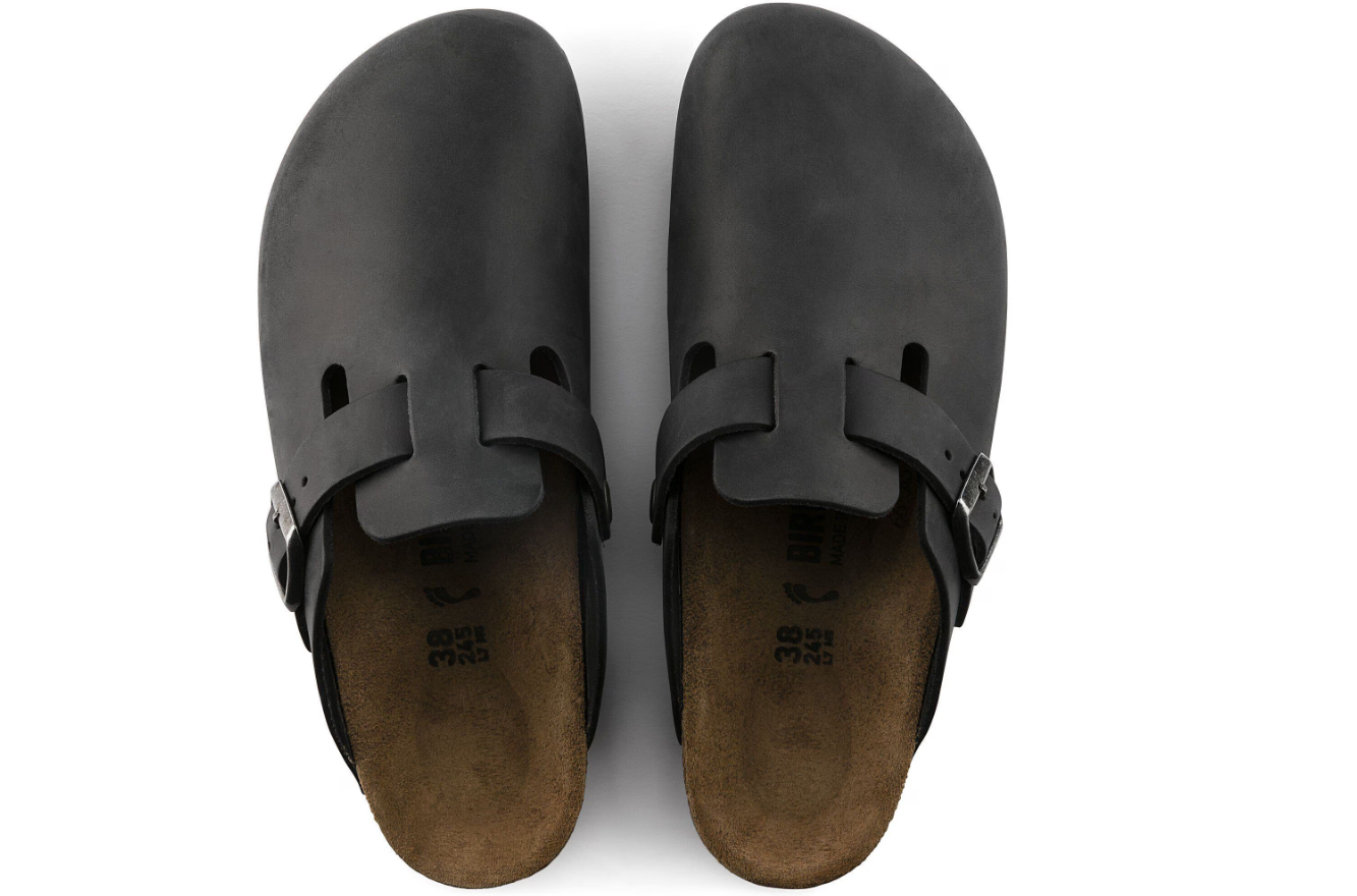 Birkenstock Boston Oiled Leather Black
