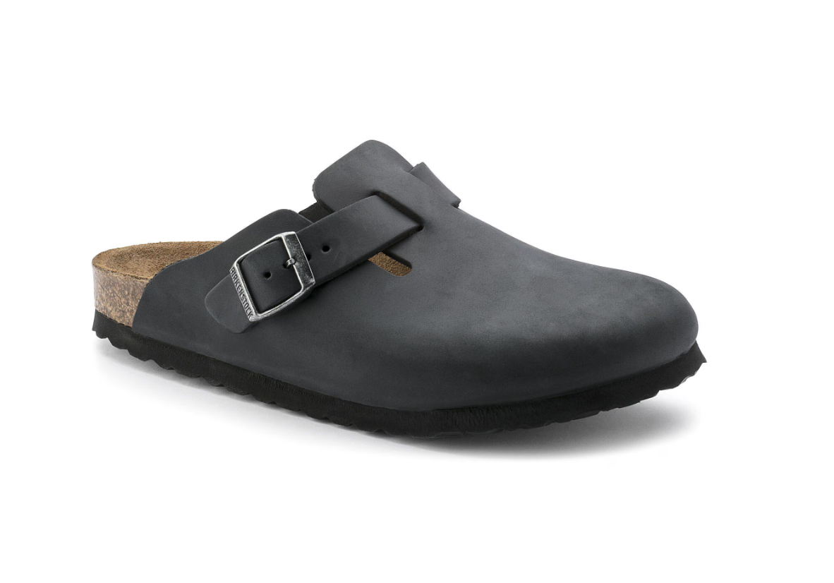 Birkenstock Boston Oiled Leather Black