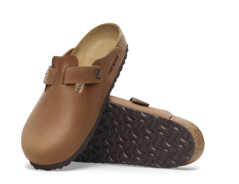 Birkenstock Boston Oiled Leather Cognac