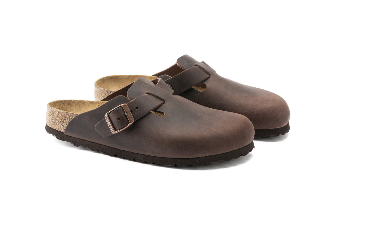 Birkenstock Boston Oiled Leather Habana