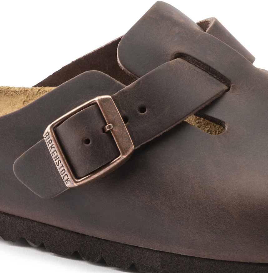 Birkenstock Boston Oiled Leather Habana