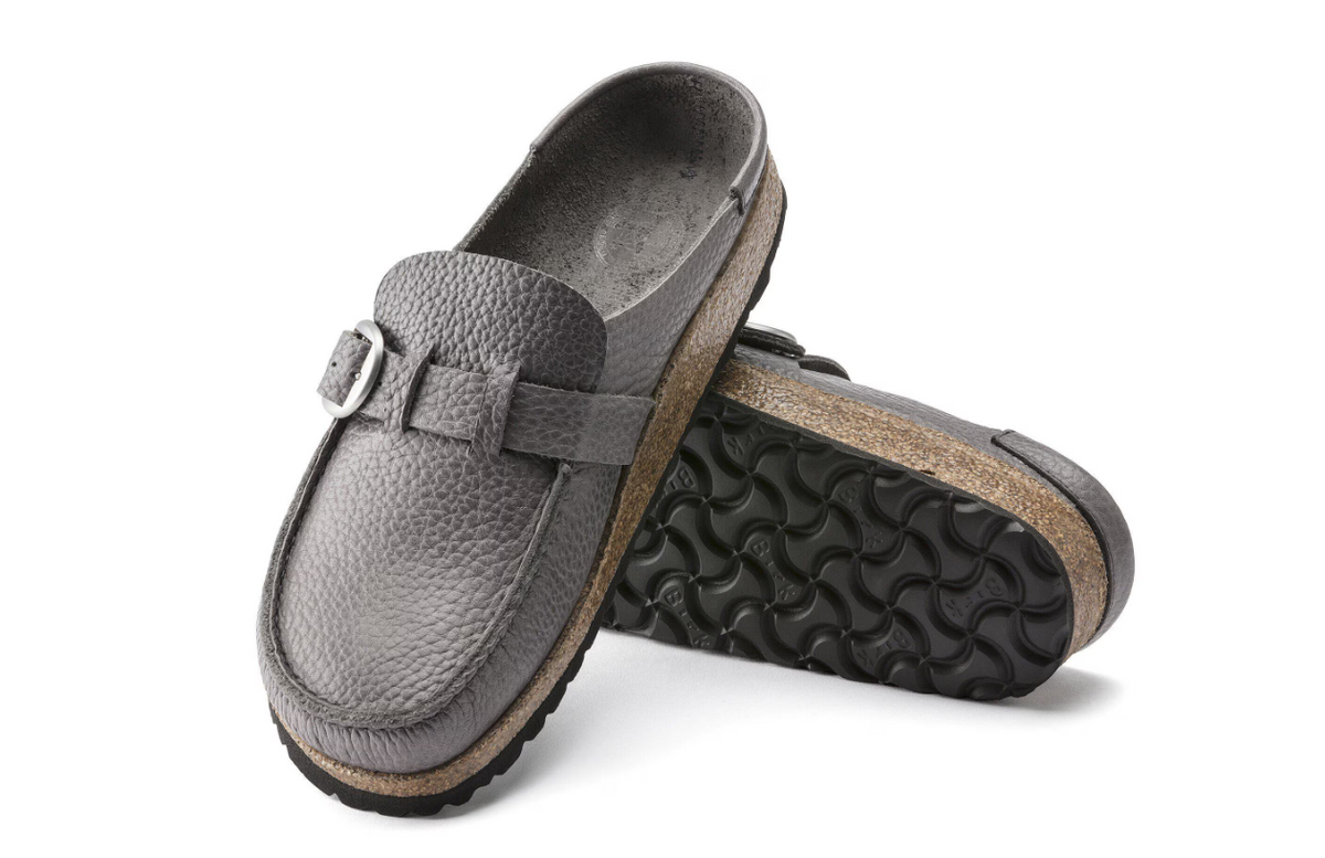 Birkenstock Buckley Natural Leather Gray