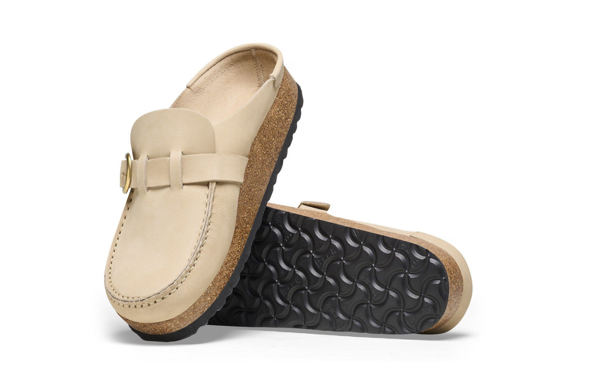 Birkenstock Buckley Nubuck Leather Sandcastle