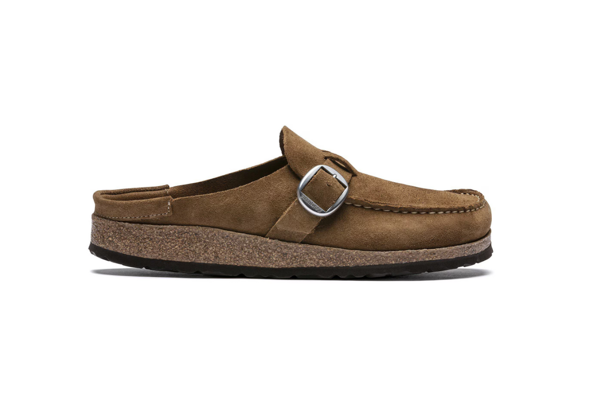Birkenstock Buckley Suede Leather Tea Regular