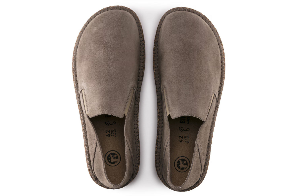 Birkenstock Callan Suede Leather Gray Taupe
