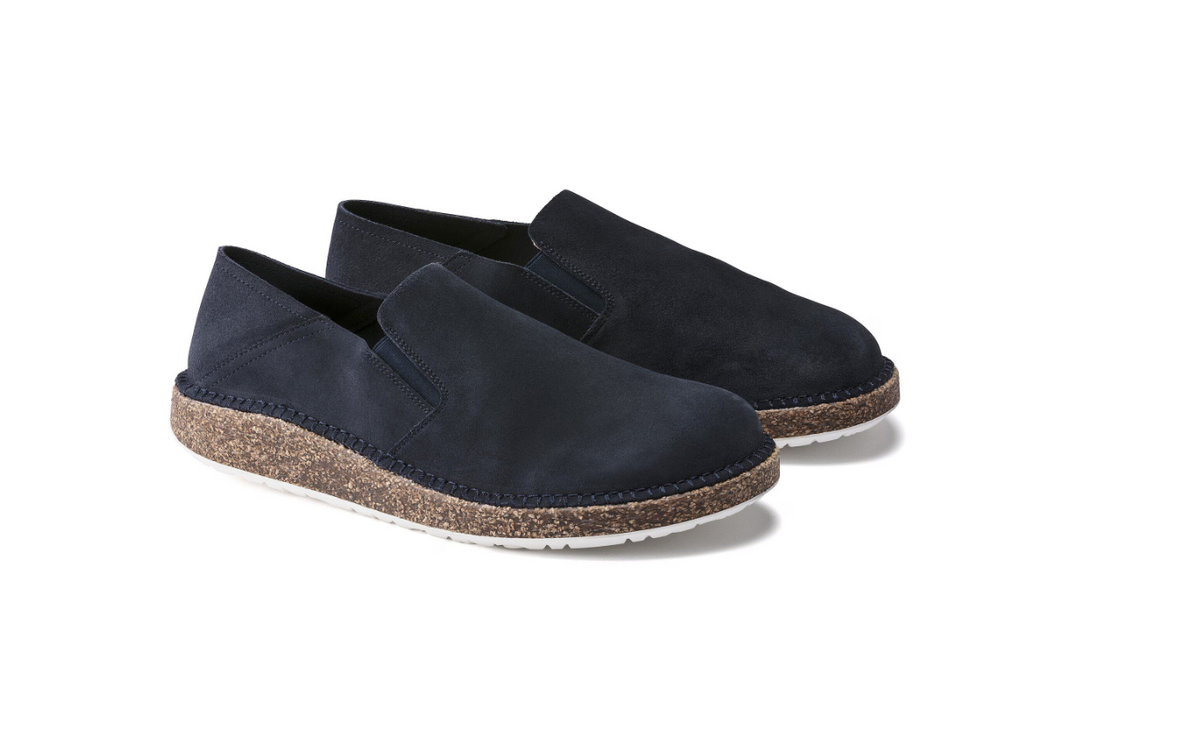 Callan Suede Leather Navy