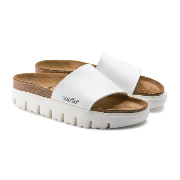 Birkenstock Papillio Cora BF Chunky Birko-Flor White