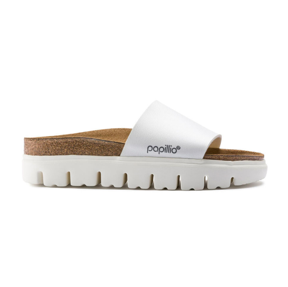 Birkenstock Papillio Cora BF Chunky Birko-Flor White
