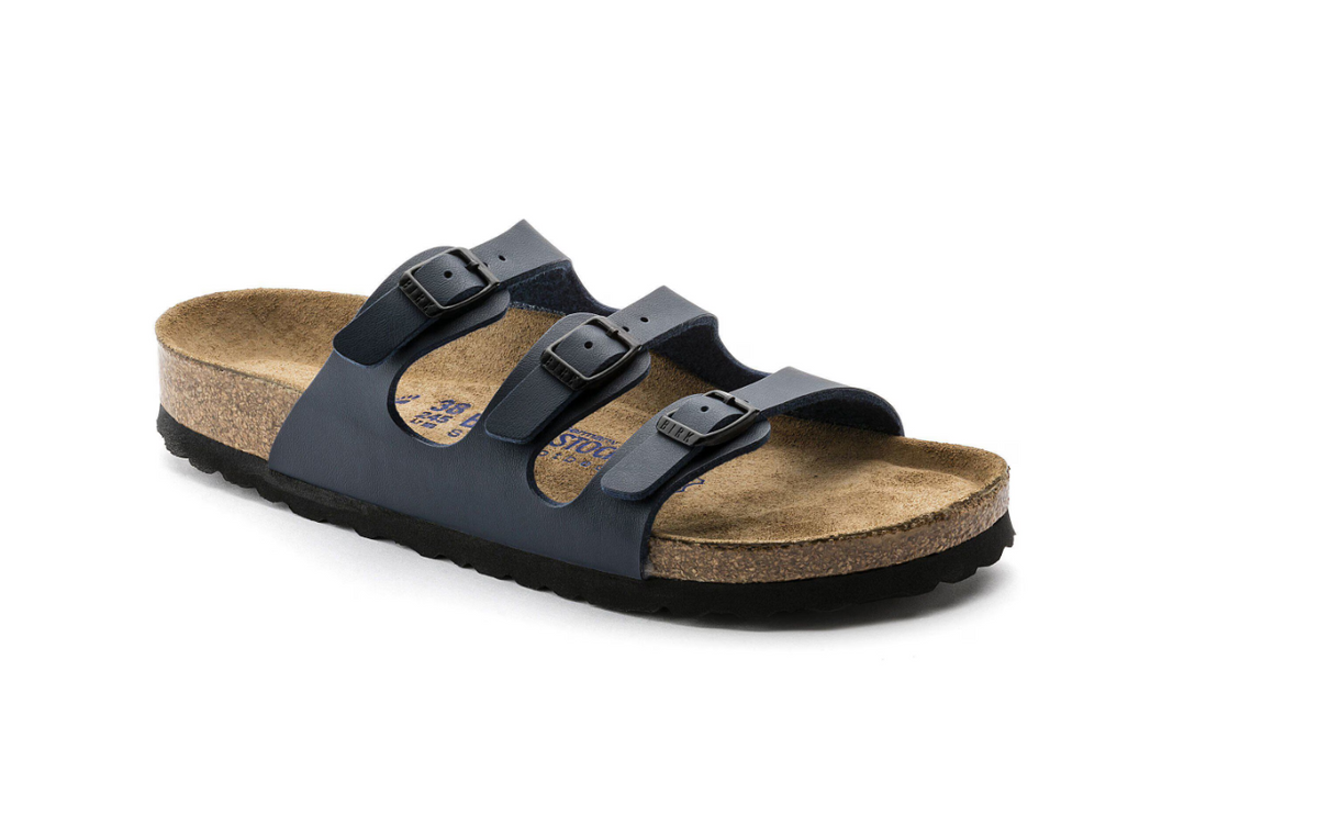 Birkenstock Florida Soft Footbed Birko-Flor Blue