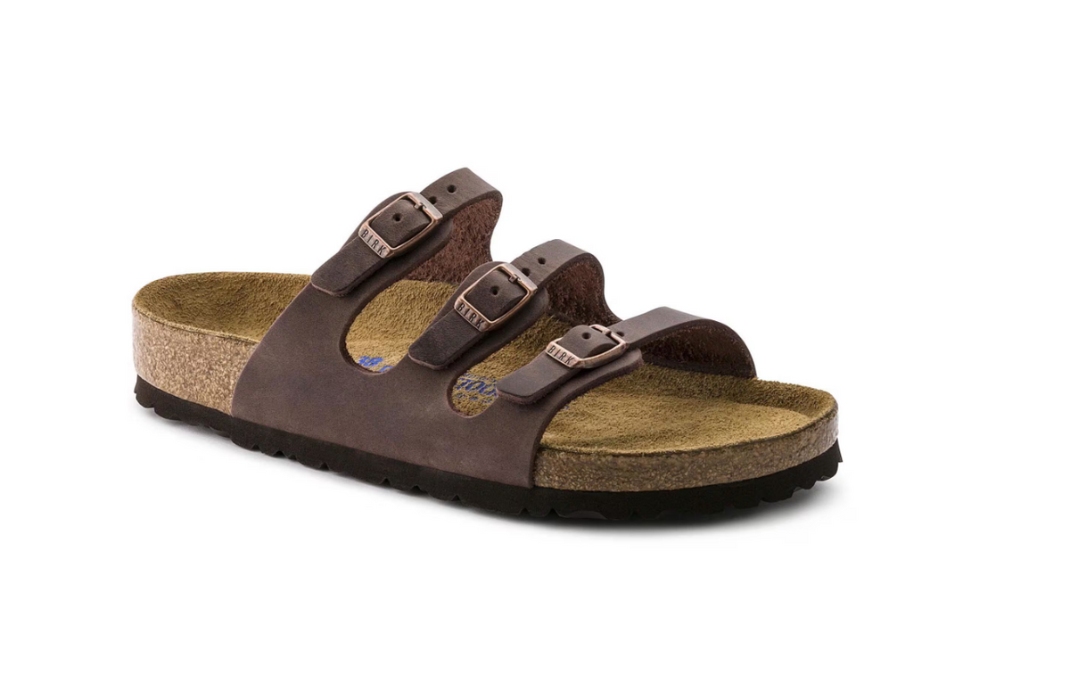 Birkenstock Florida Soft Footbed Oiled Leather Habana