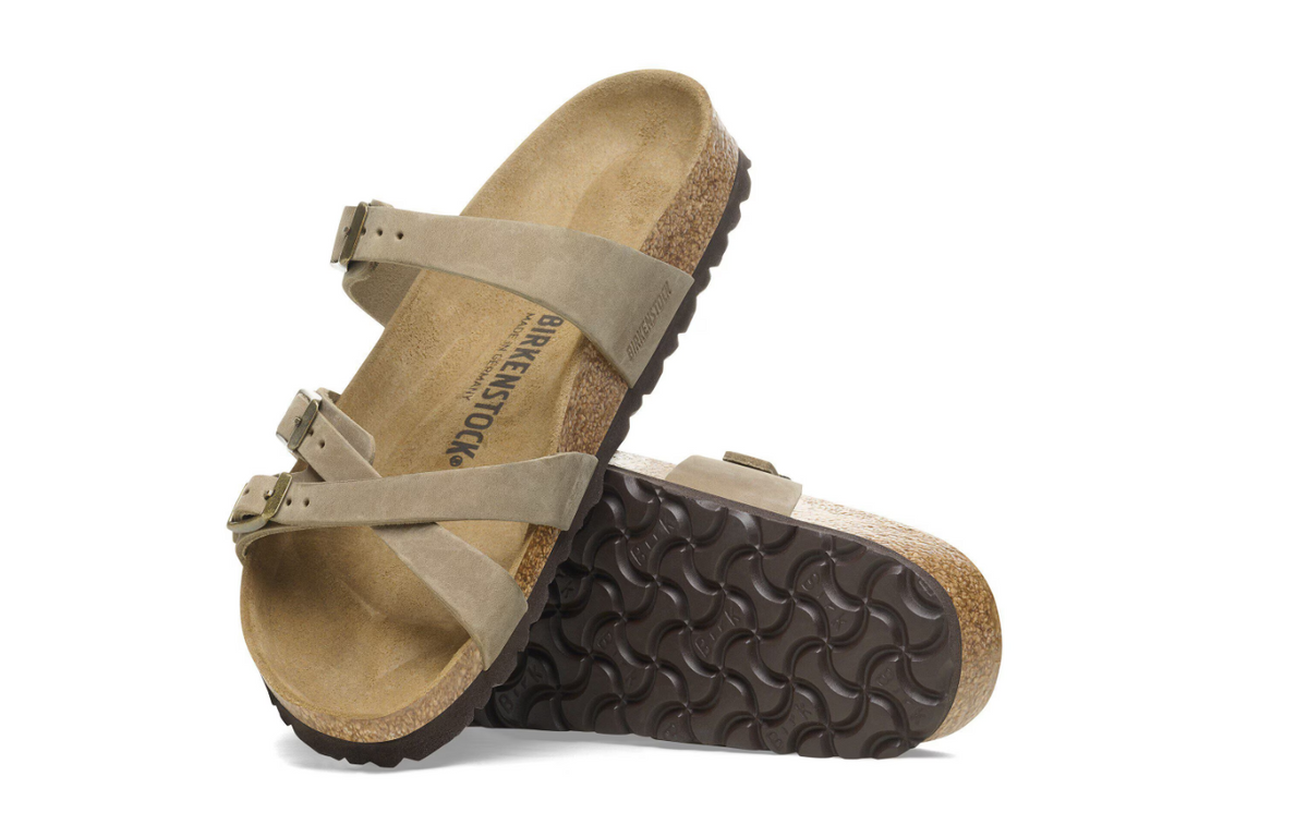 Birkenstock Franca Oiled Leather Tobacco Brown
