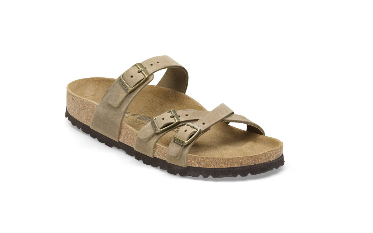 Birkenstock Franca Oiled Leather Tobacco Brown