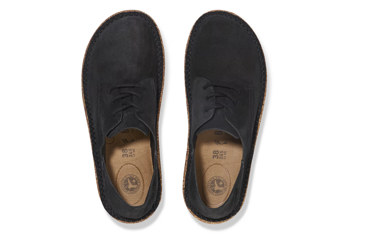 Birkenstock Gary Suede Leather Black