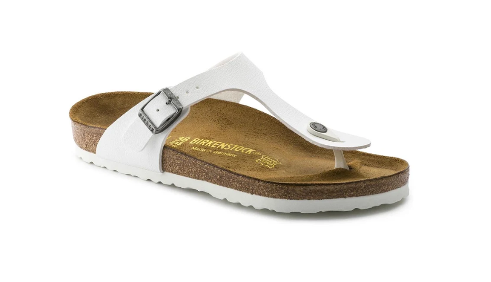 Birkenstock Gizeh Birko-Flor White