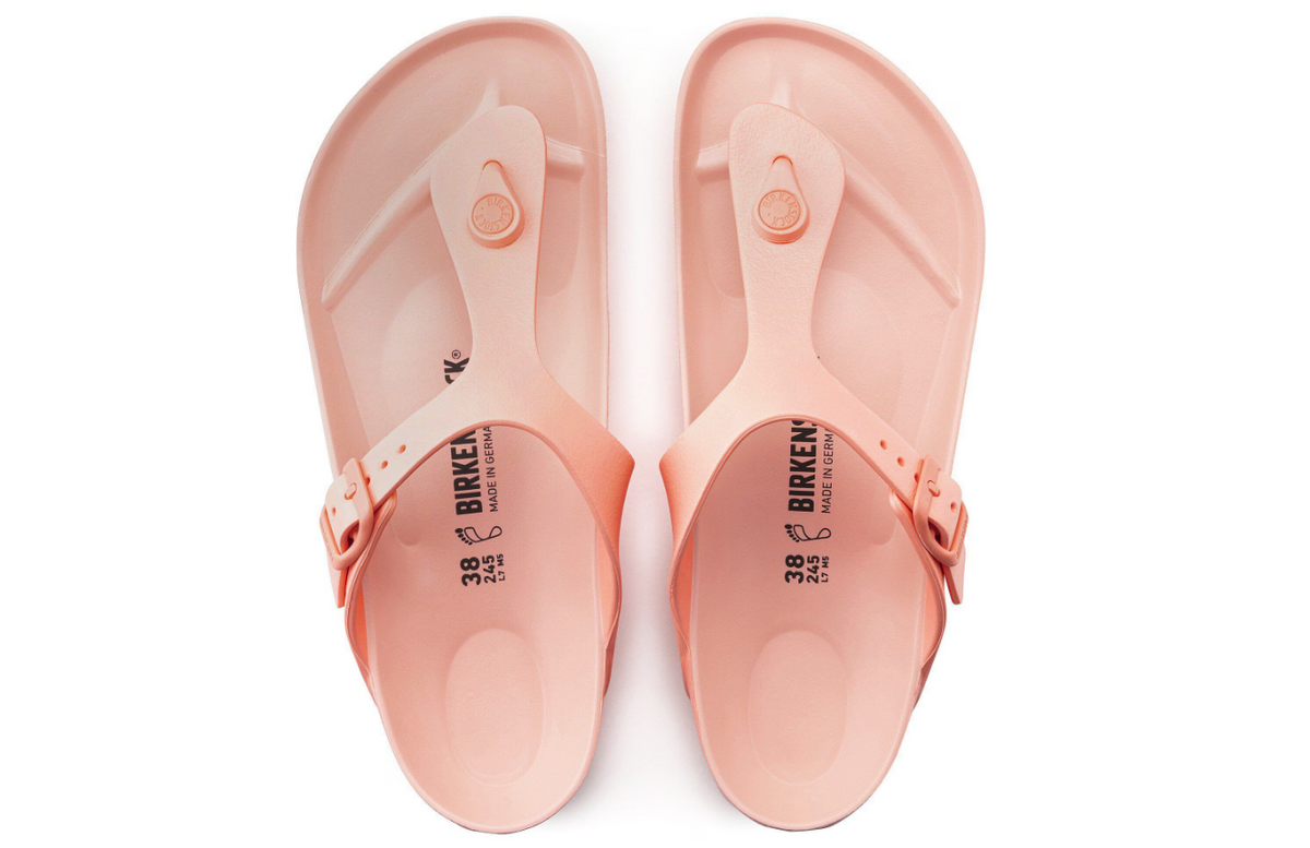 Birkenstock Gizeh EVA Sandals Coral Peach Regular