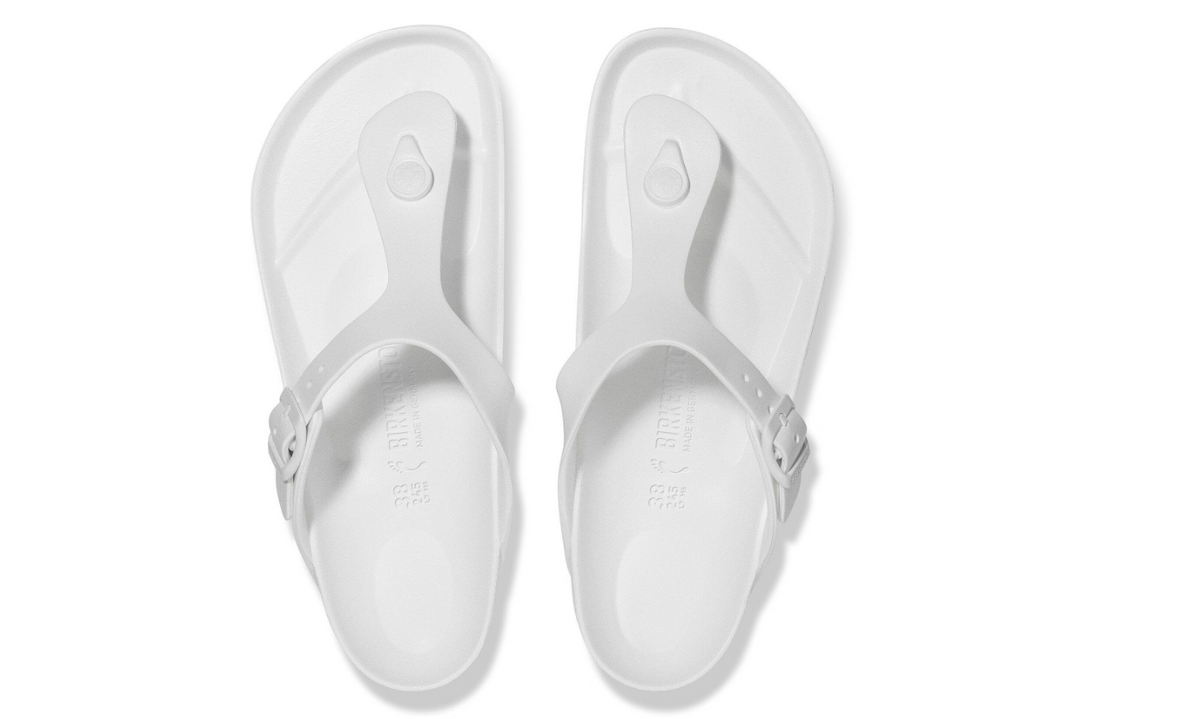 Birkenstock Gizeh Essentials EVA White Sandals Regular