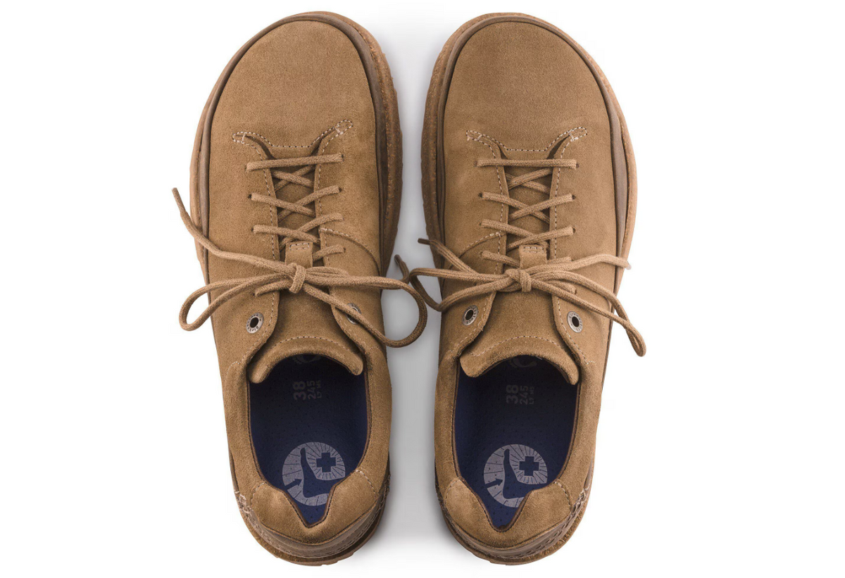 Birkenstock Honnef Low Suede Leather Dark Tea Narrow