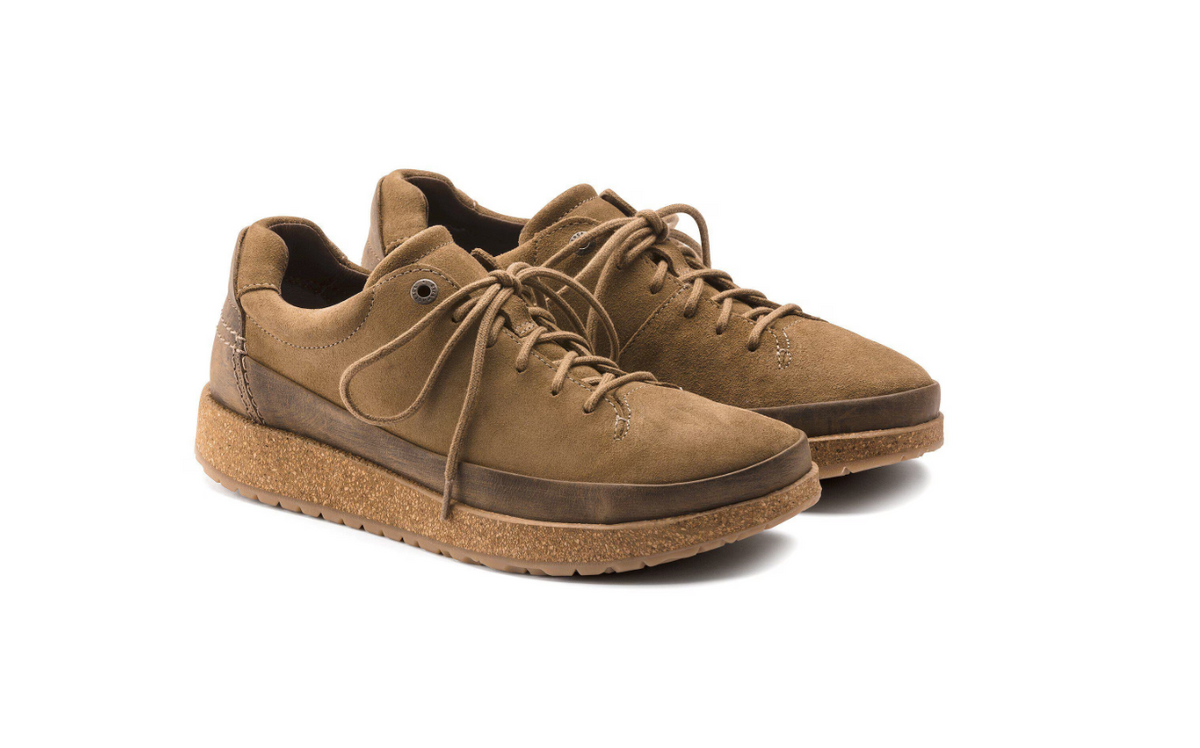Birkenstock Honnef Low Suede Leather Dark Tea Narrow