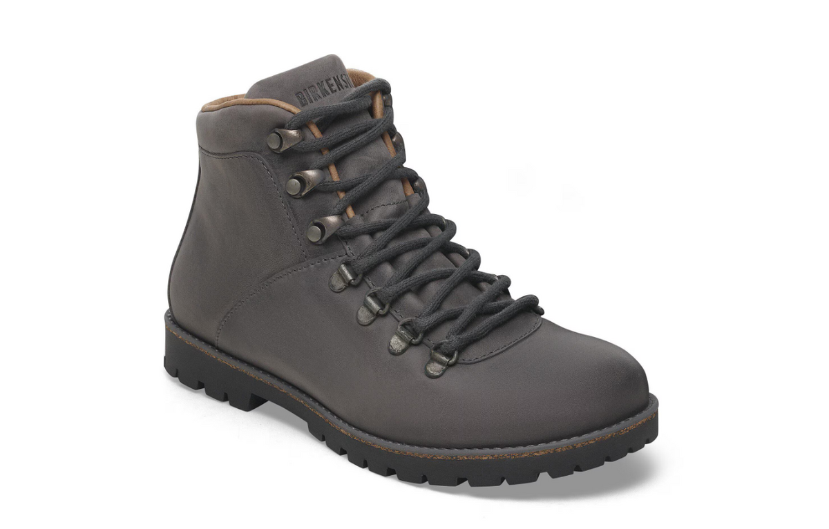 Birkenstock Jackson Nubuck Leather Boots Graphite Narrow