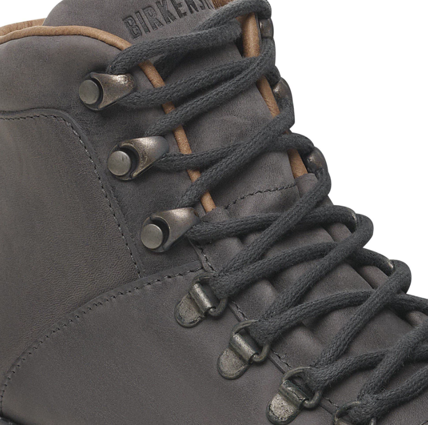 Birkenstock Jackson Nubuck Leather Boots Graphite Narrow