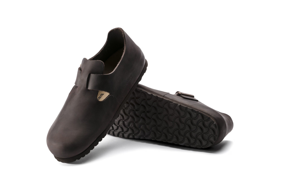 Birkenstock London Oiled Leather Habana Regular