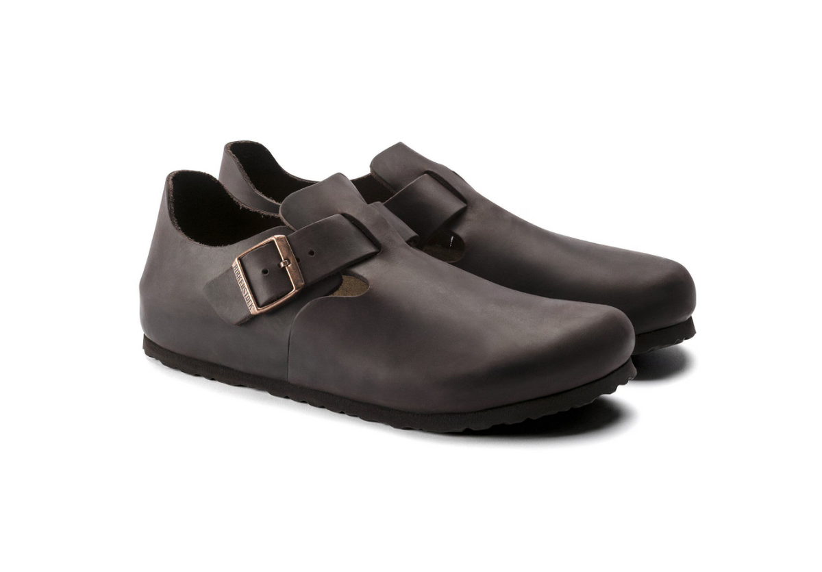 Birkenstock London Oiled Leather Habana Regular