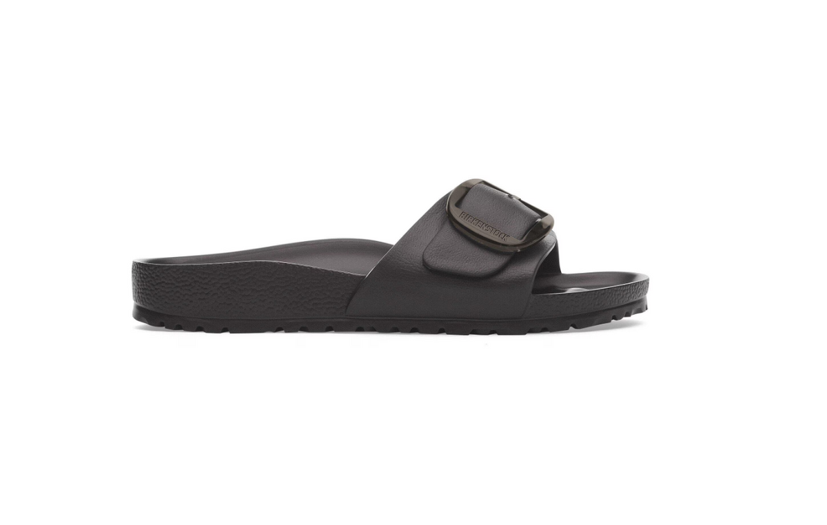 Birkenstock Madrid Big Buckle EVA Sandals Black Narrow