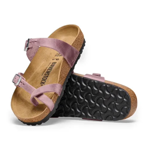 Birkenstock Mayari Oiled Leather Lavender Sandals Regular
