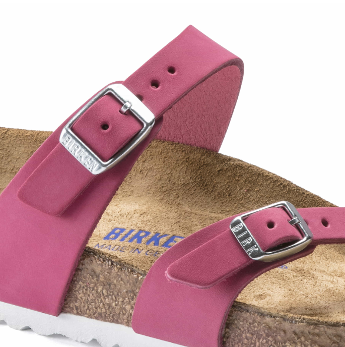 Birkenstock Mayari Soft Footbed Fuchsia Tulip Nubuck Regular