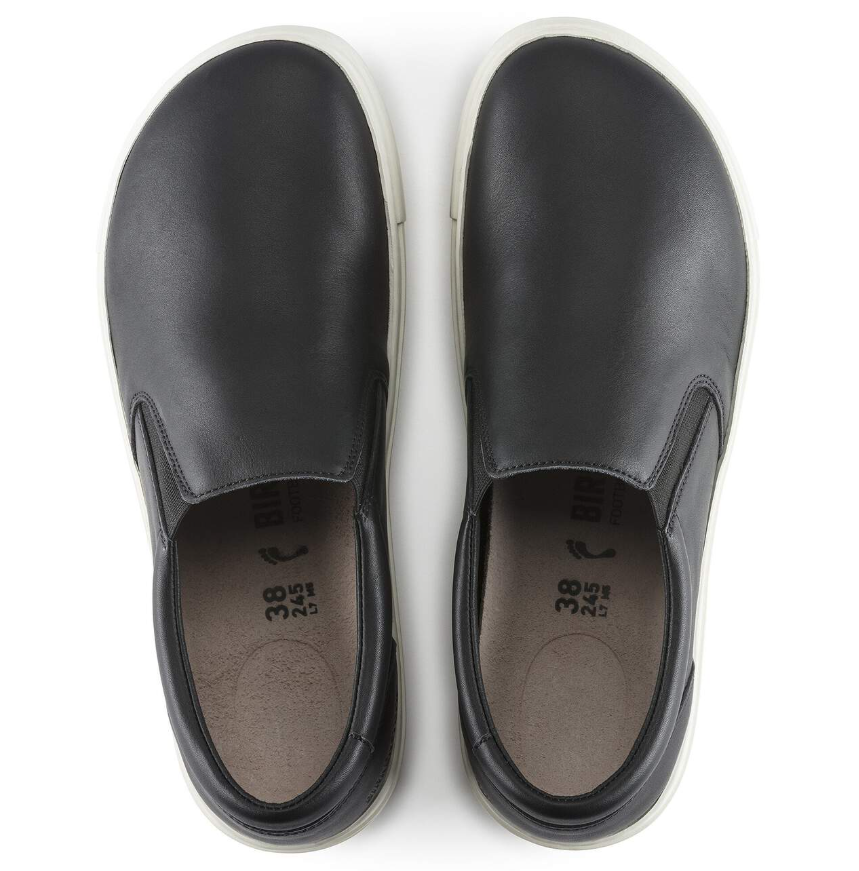 Birkenstock Oswego Leather Black Slip-On Regular