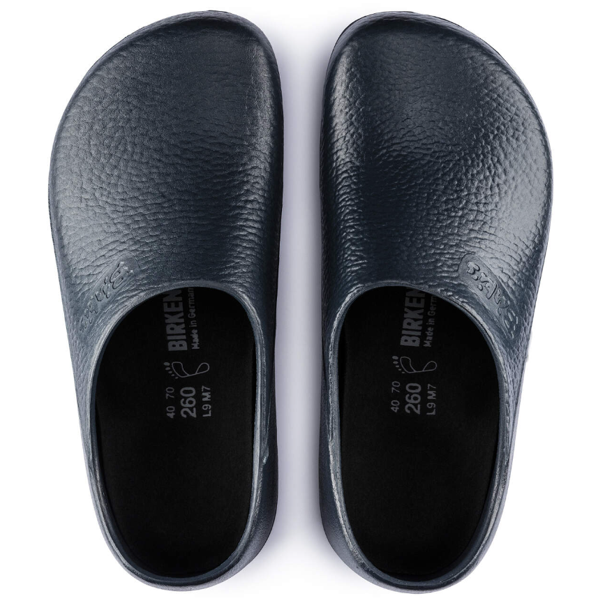 Birkenstock Profi-Birki Polyurethane Clogs Blue Regular