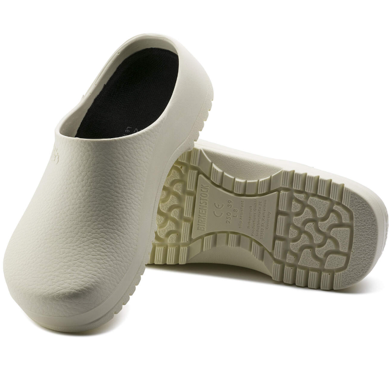 Birkenstock Super-Birki Polyurethane Clog White Regular