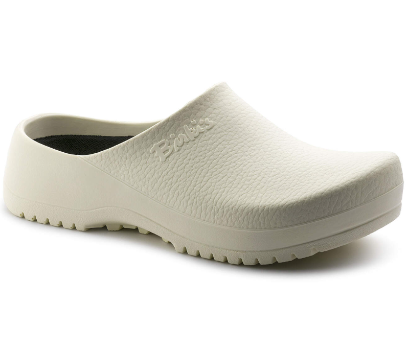 Birkenstock Super-Birki Polyurethane Clog White Regular