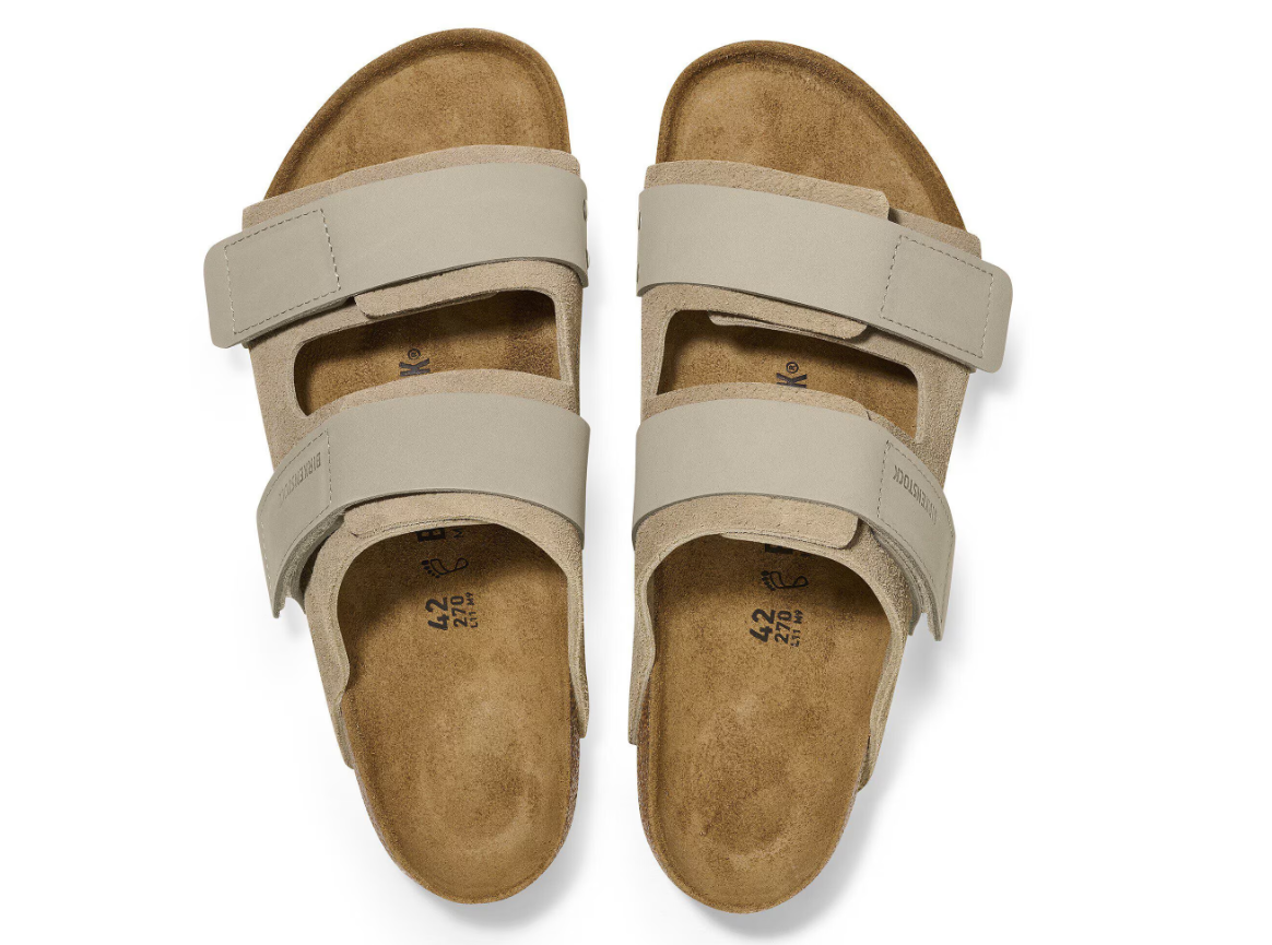 Birkenstock Uji Nubuck Leather/Suede Taupe Regular