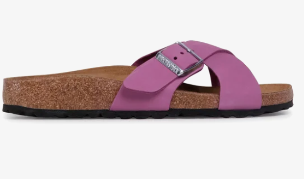 Birkenstock Siena II Nubuck Leather Purple Orchid Narrow