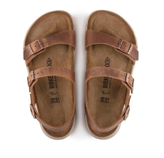 Birkenstock Sonora Women Oiled Leather Ginger Brown Regular