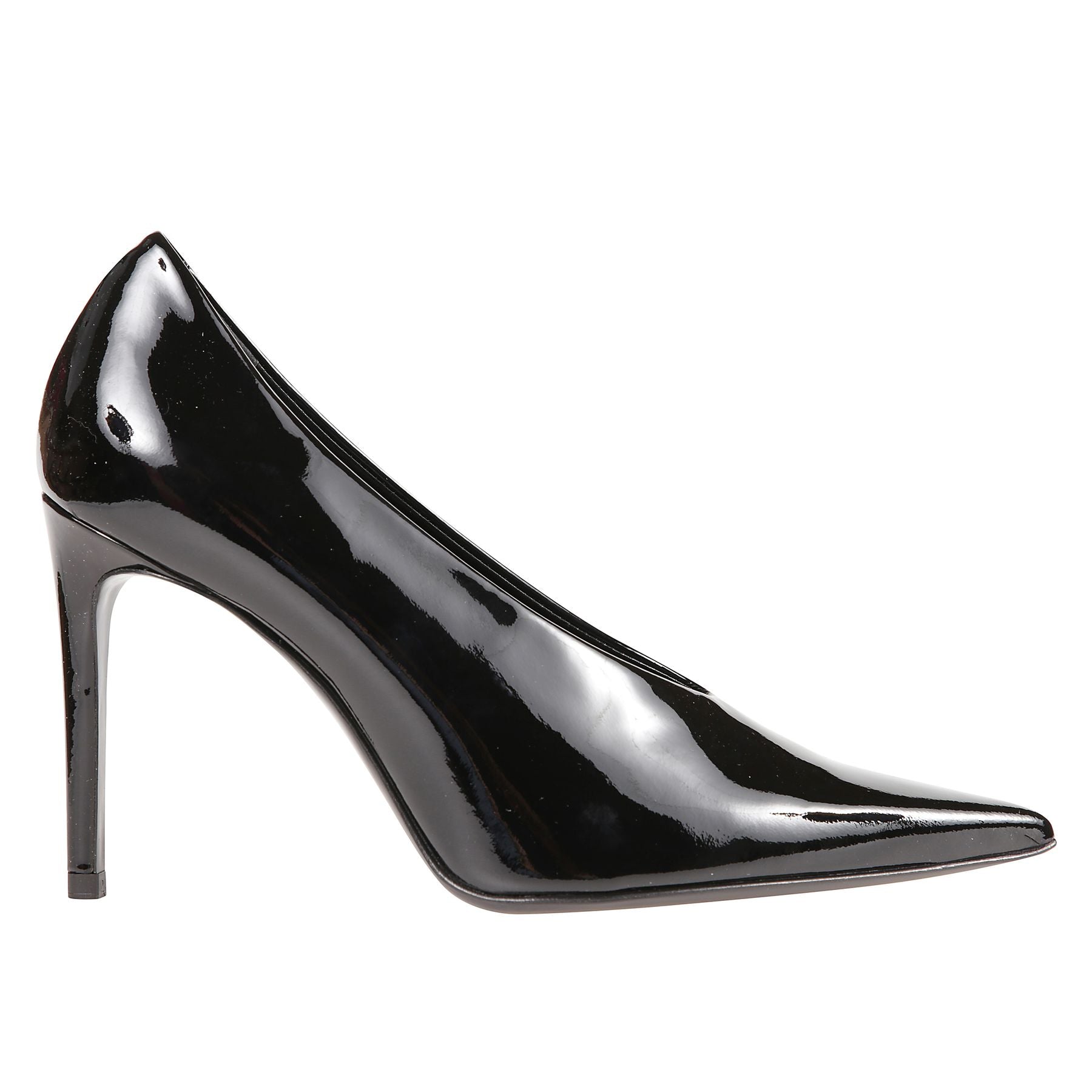 Decollete in morbida nappa.