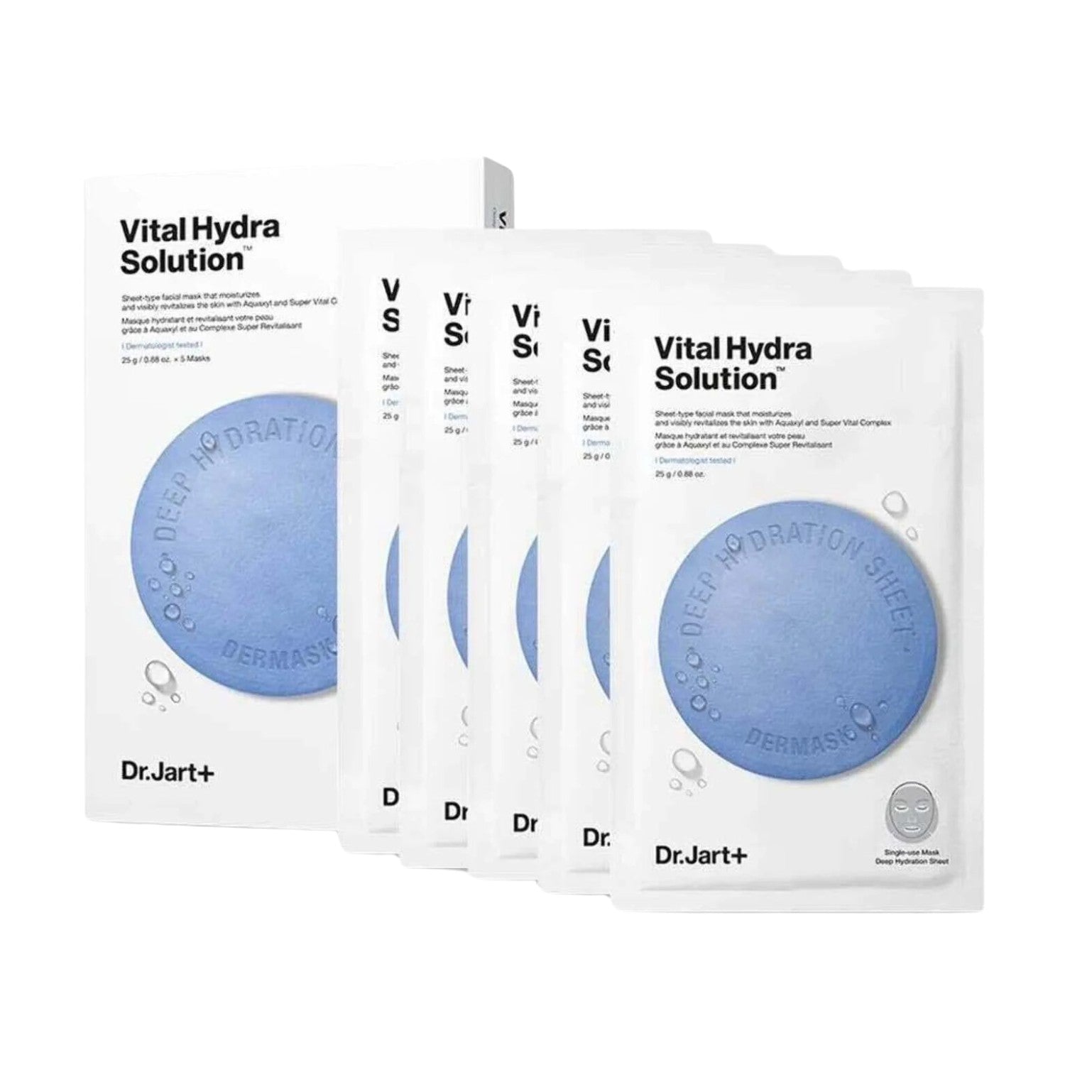 Dr.Jart Vital Hydra Solution Sheet Mask 5/10pc Mask