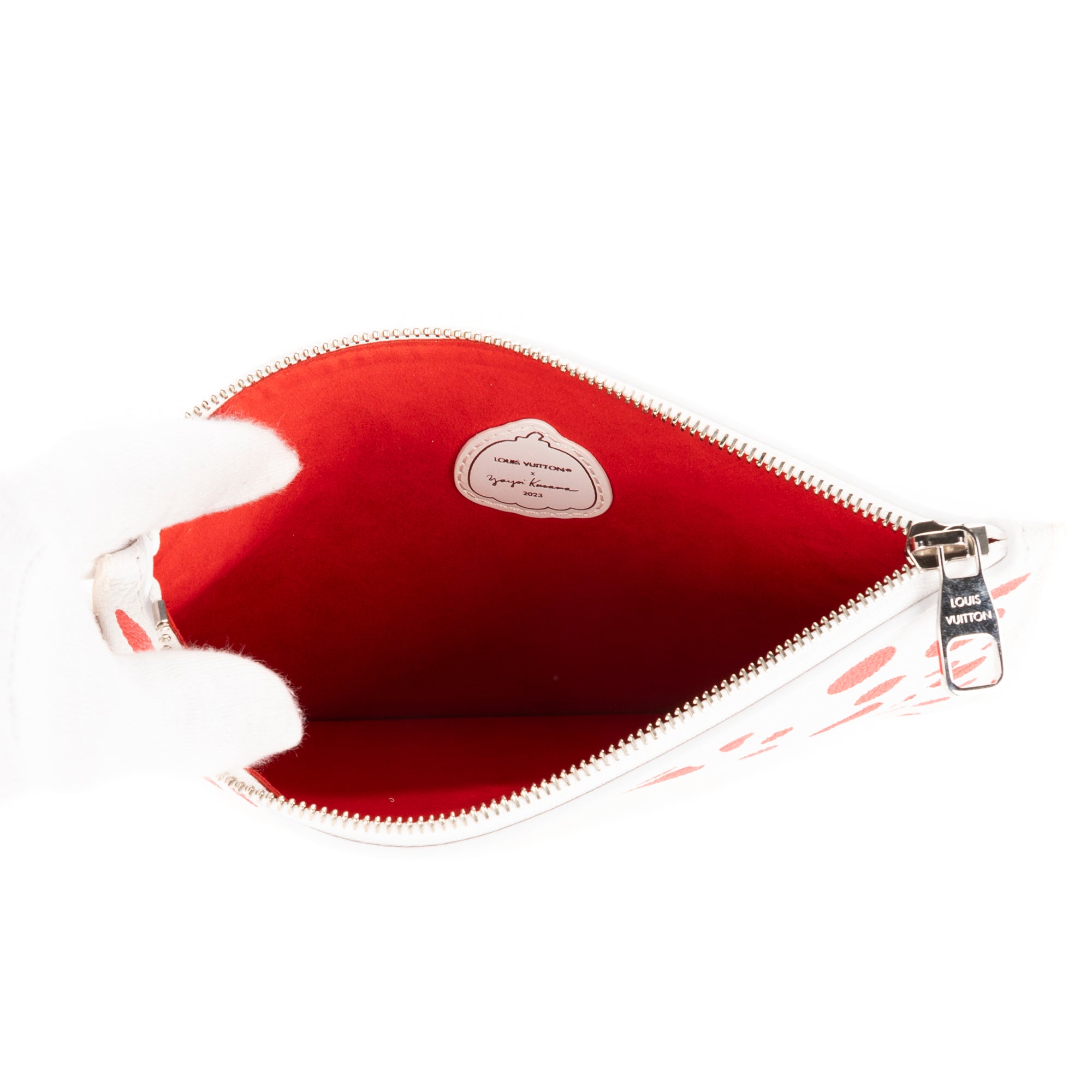 Ltd. Ed. Yayoi Kusama Infinity Dots Neverfull Pouch